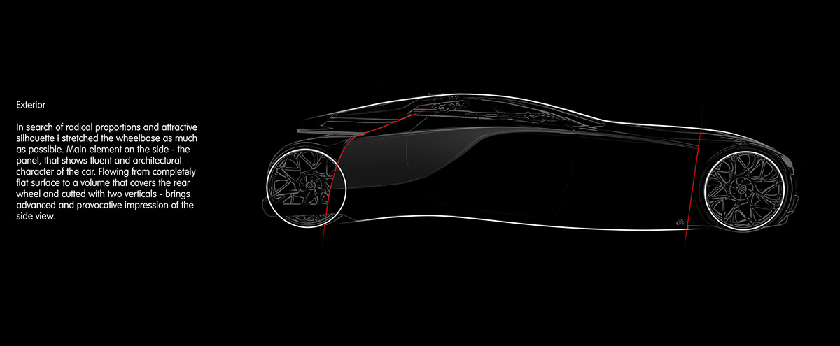 industrial design，vehicle，Citroen，Neutron Citrate，