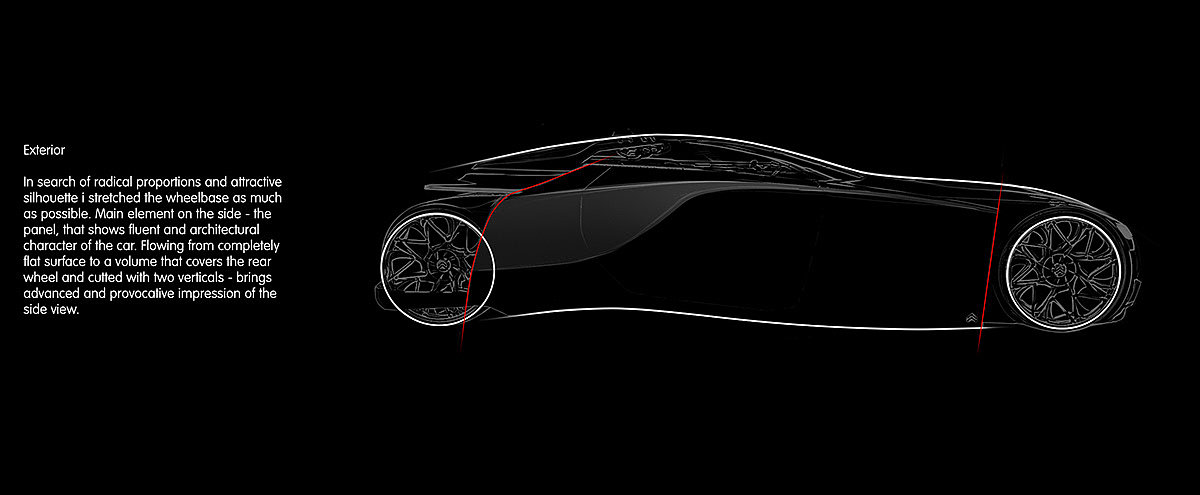 industrial design，vehicle，Citroen，Neutron Citrate，