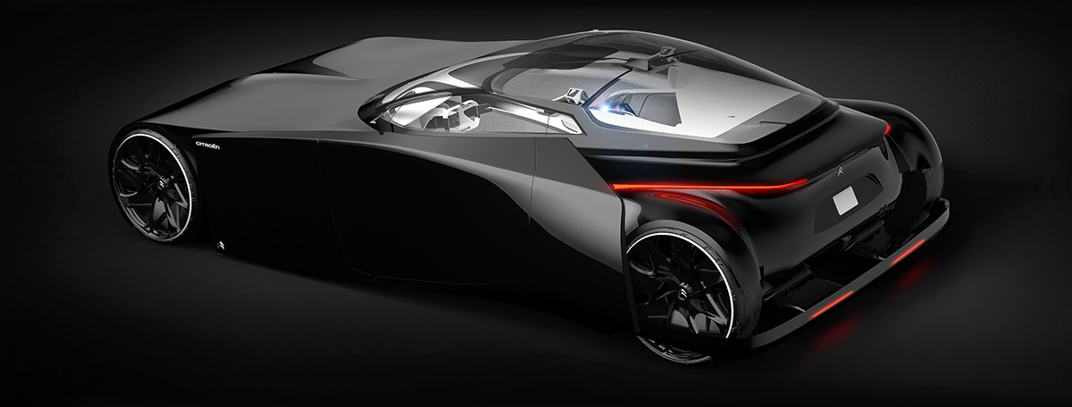 industrial design，vehicle，Citroen，Neutron Citrate，