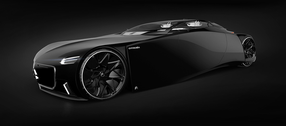 industrial design，vehicle，Citroen，Neutron Citrate，