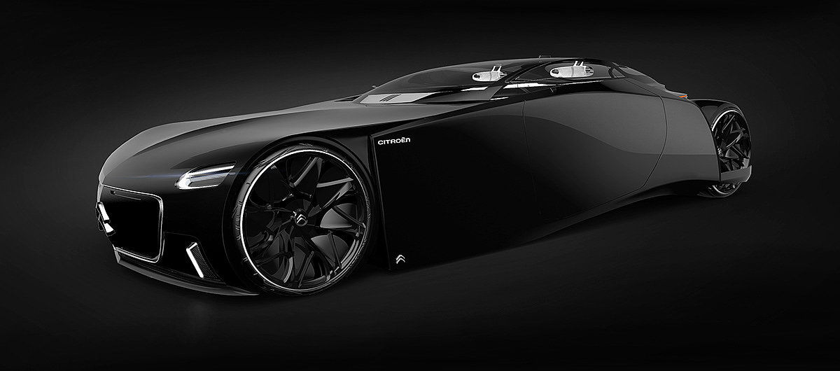 industrial design，vehicle，Citroen，Neutron Citrate，