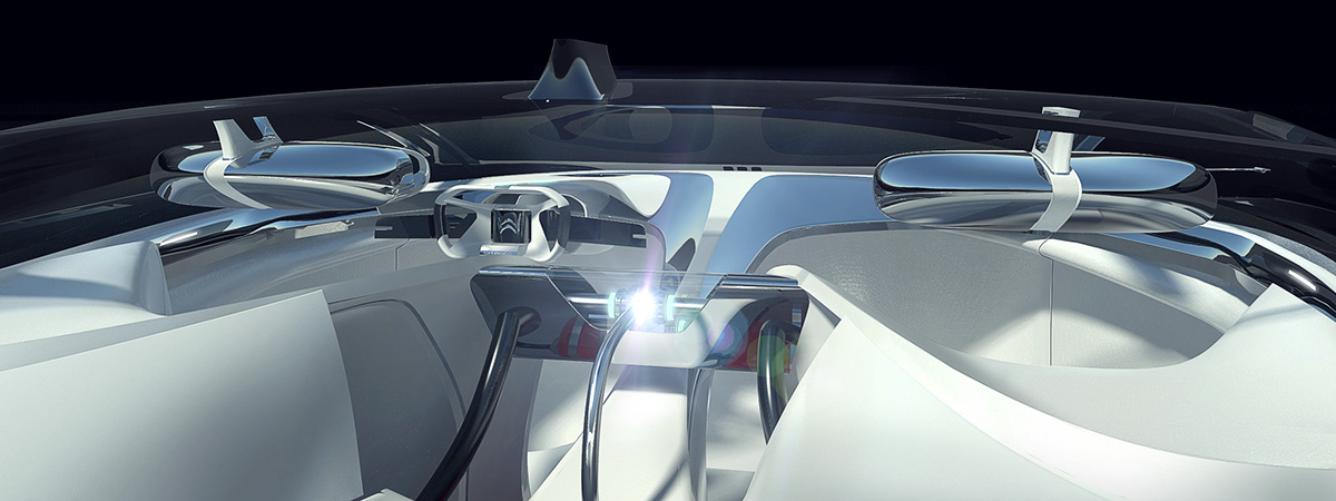 industrial design，vehicle，Citroen，Neutron Citrate，