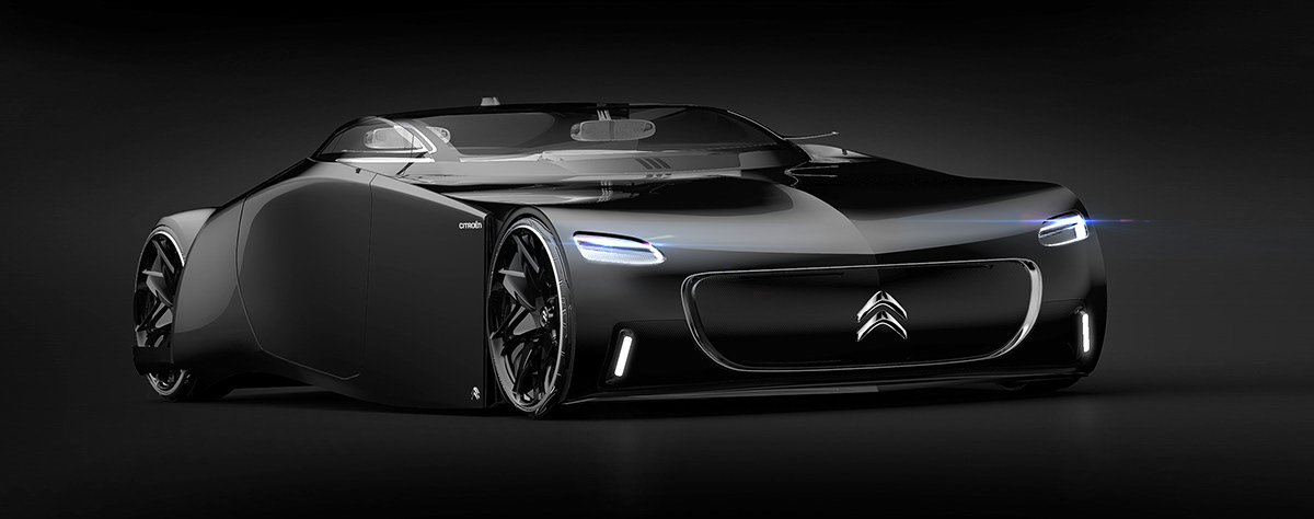 industrial design，vehicle，Citroen，Neutron Citrate，