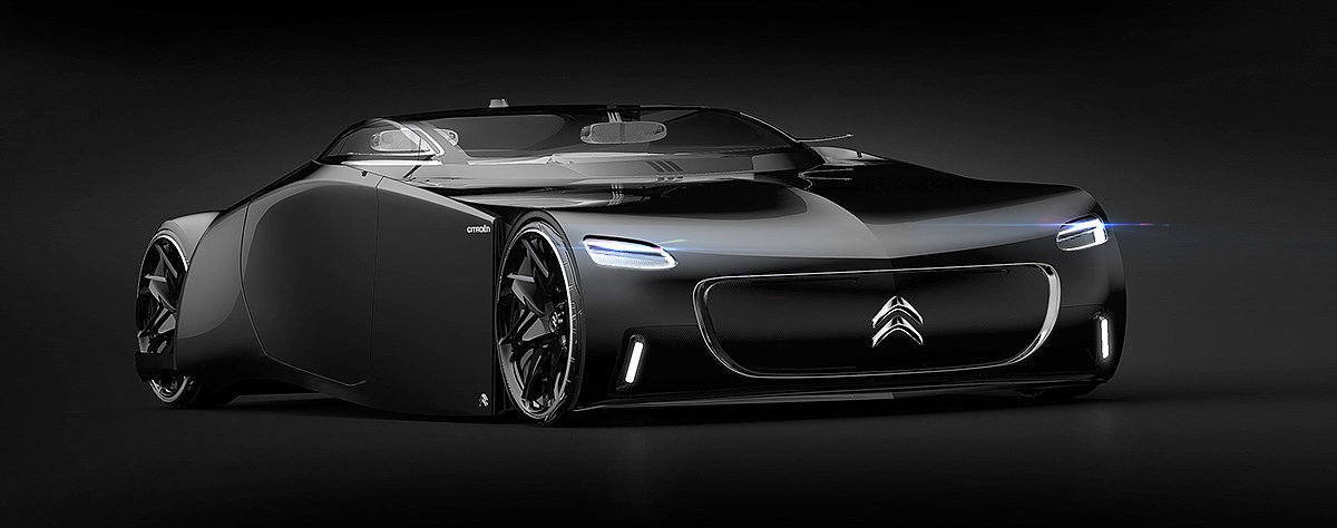 industrial design，vehicle，Citroen，Neutron Citrate，