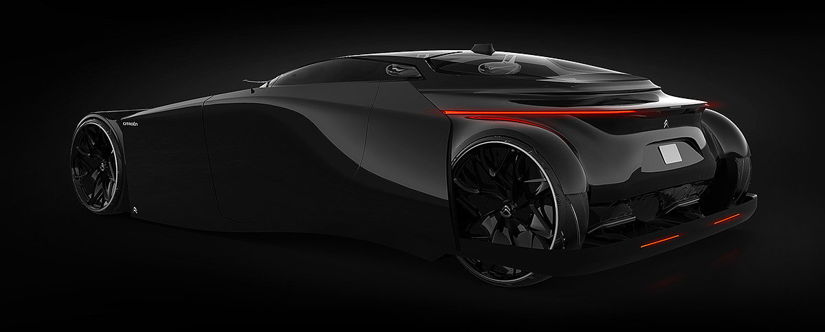 industrial design，vehicle，Citroen，Neutron Citrate，