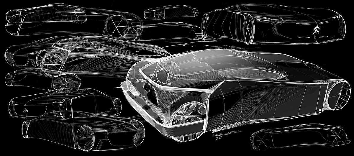 industrial design，vehicle，Citroen，Neutron Citrate，
