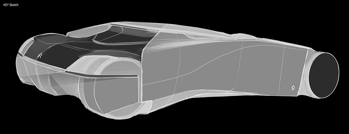 industrial design，vehicle，Citroen，Neutron Citrate，