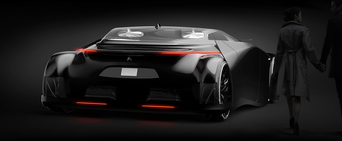 industrial design，vehicle，Citroen，Neutron Citrate，