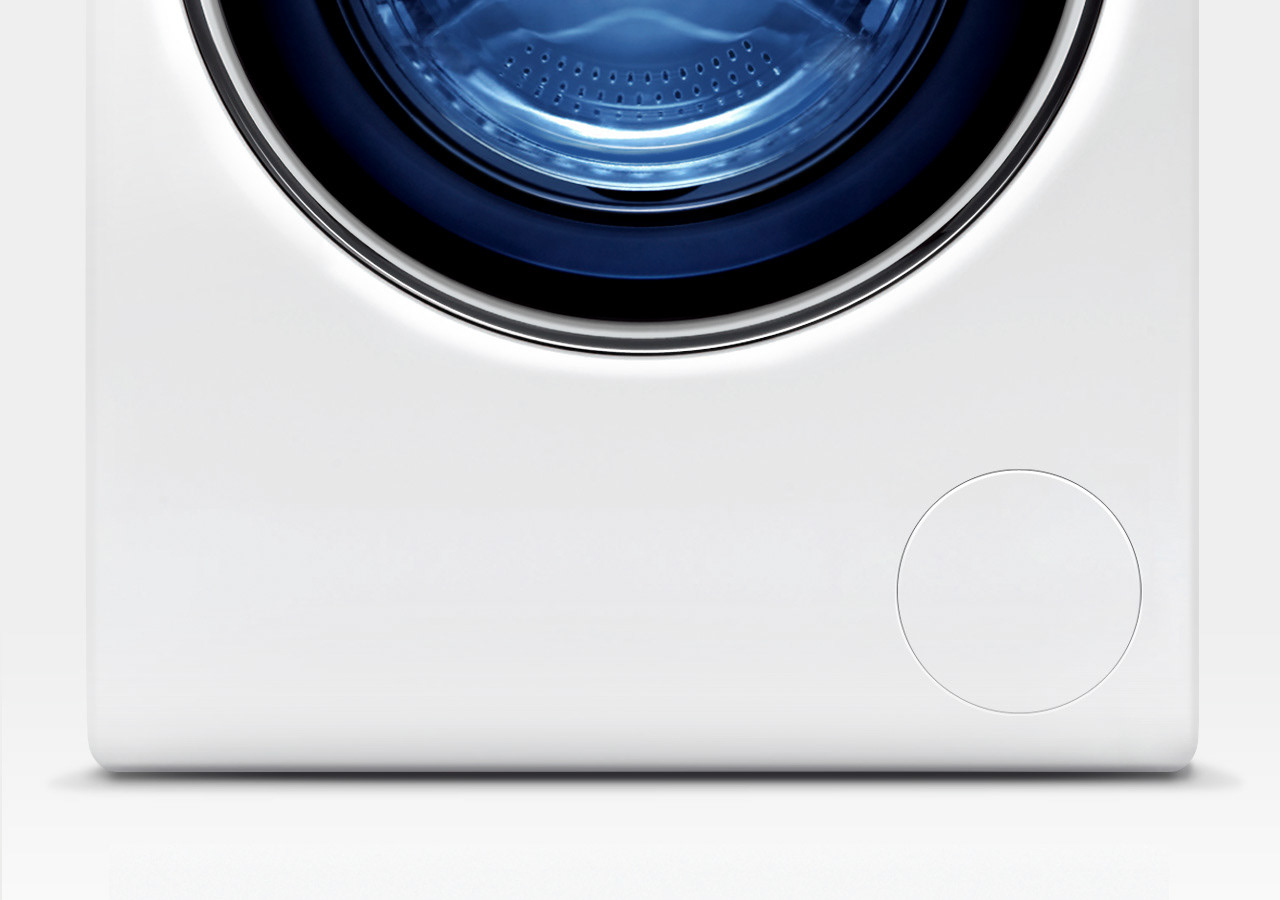 Washing machine，household electrical appliances，Design，Simplicity，life，