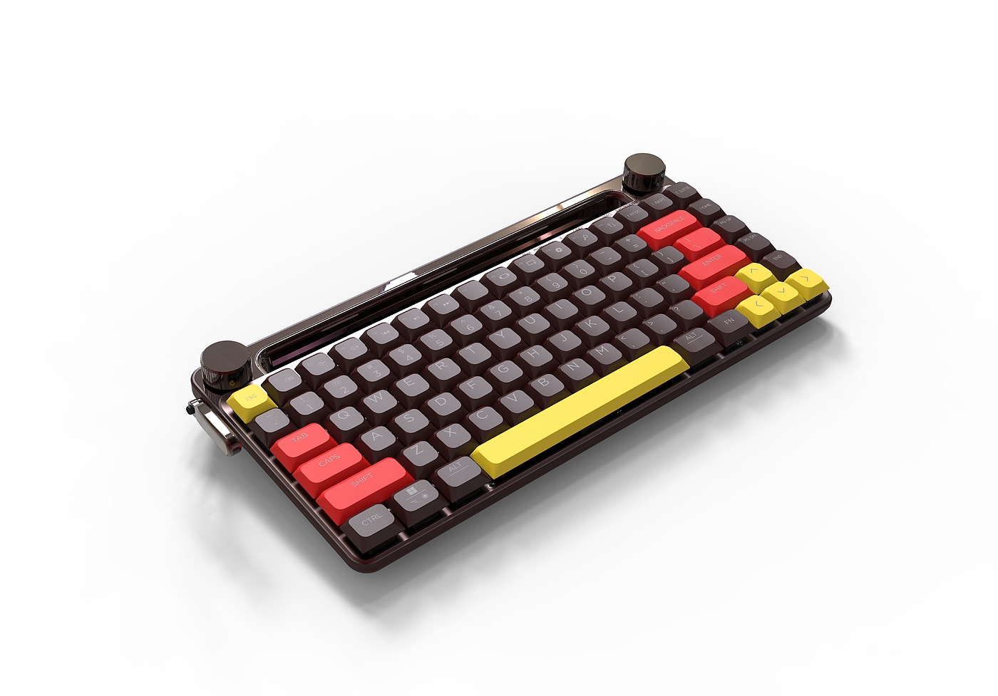 Business mechanical keyboard，Low-axis mechanical keyboard，Keyboard with stand，