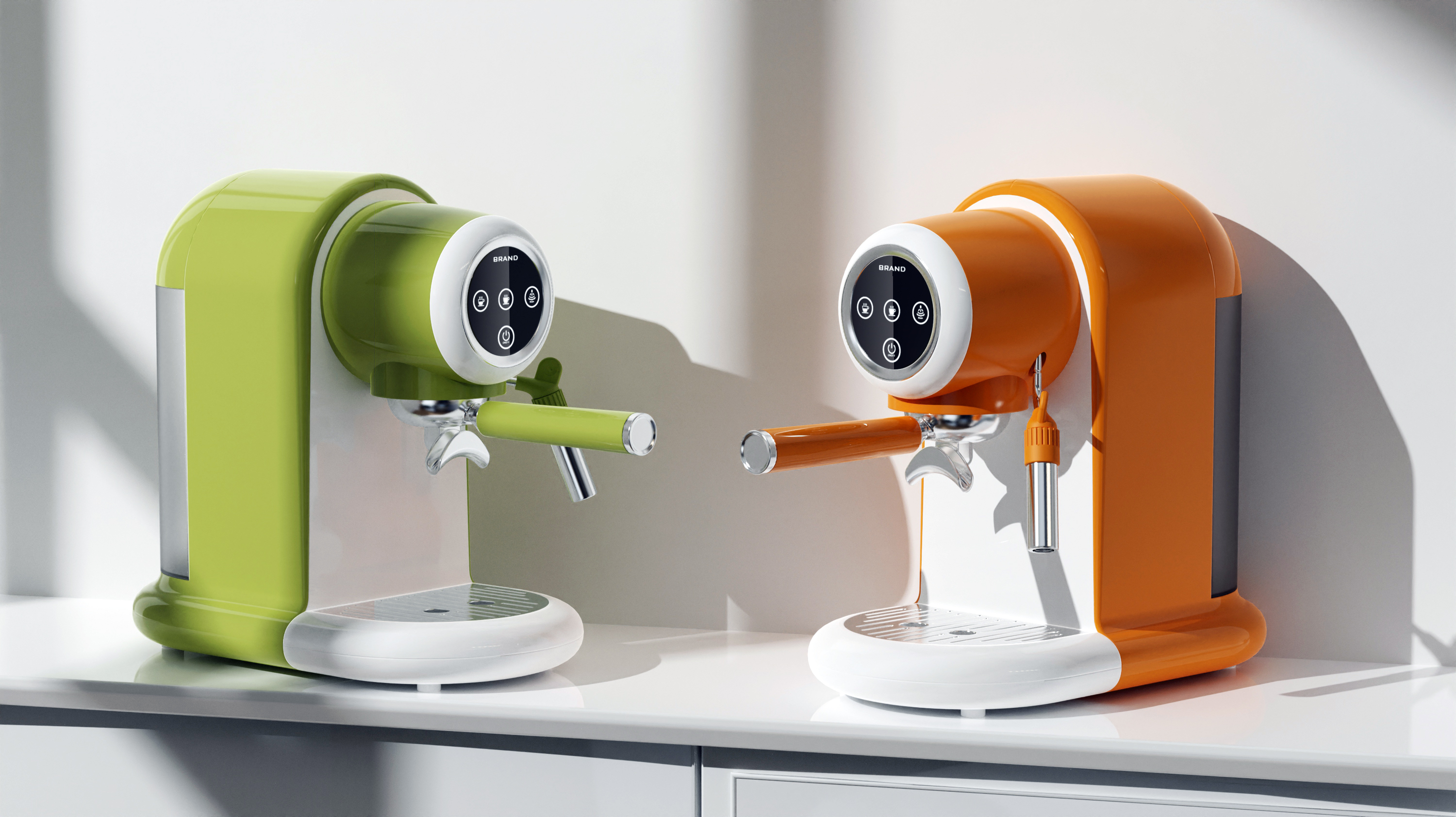 Coffee machine，simple style ，Mellow，