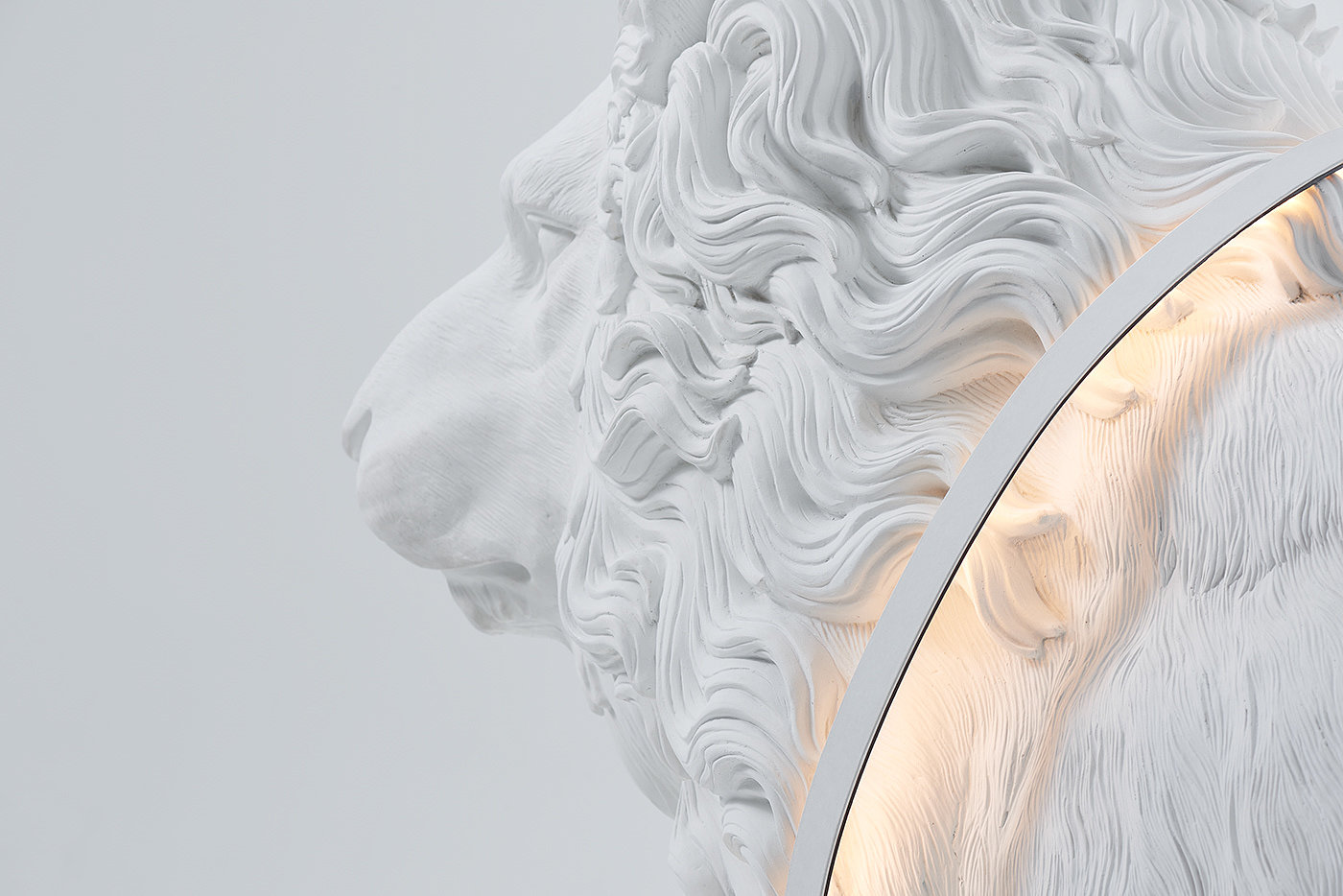 Creative lamps，lion，Lamp design，Creative products，pocket watch，clocks and watches，Hanging mirror，mirror，birds，Bird，Bionics Design ，white，Flowerpot design，Floral design ，deer，Sika deer，