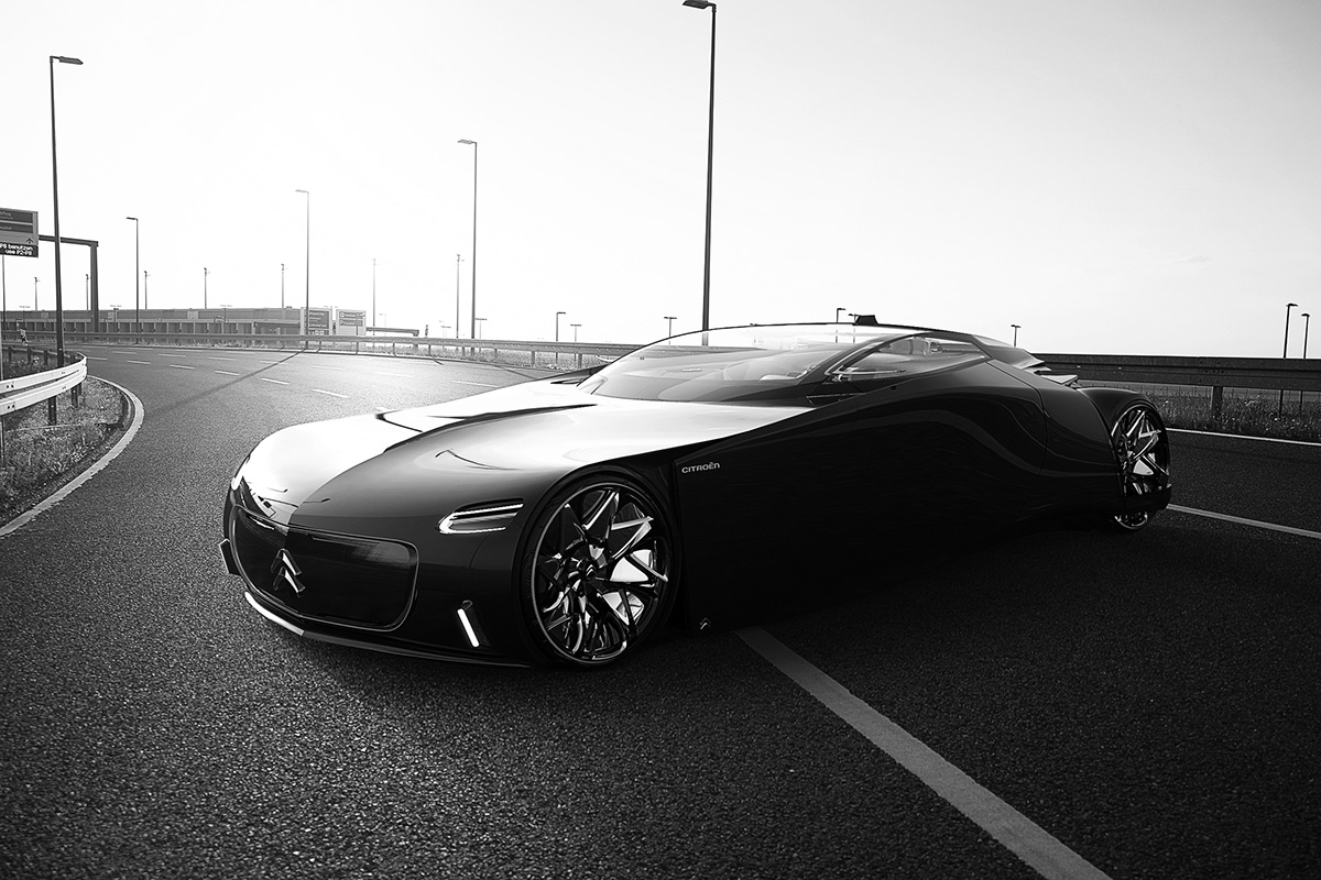 industrial design，vehicle，Citroen，Neutron Citrate，