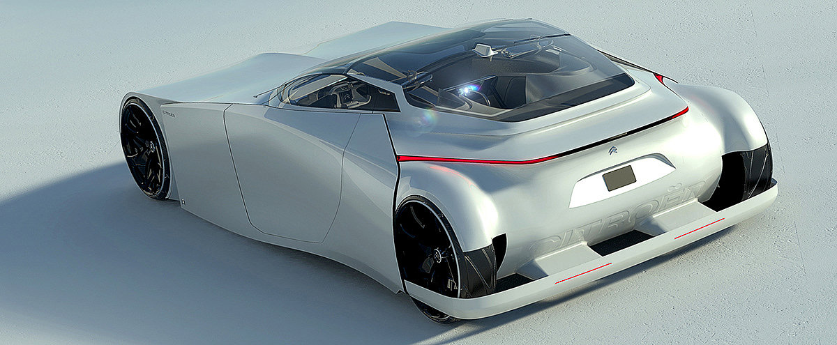 industrial design，vehicle，Citroen，Neutron Citrate，