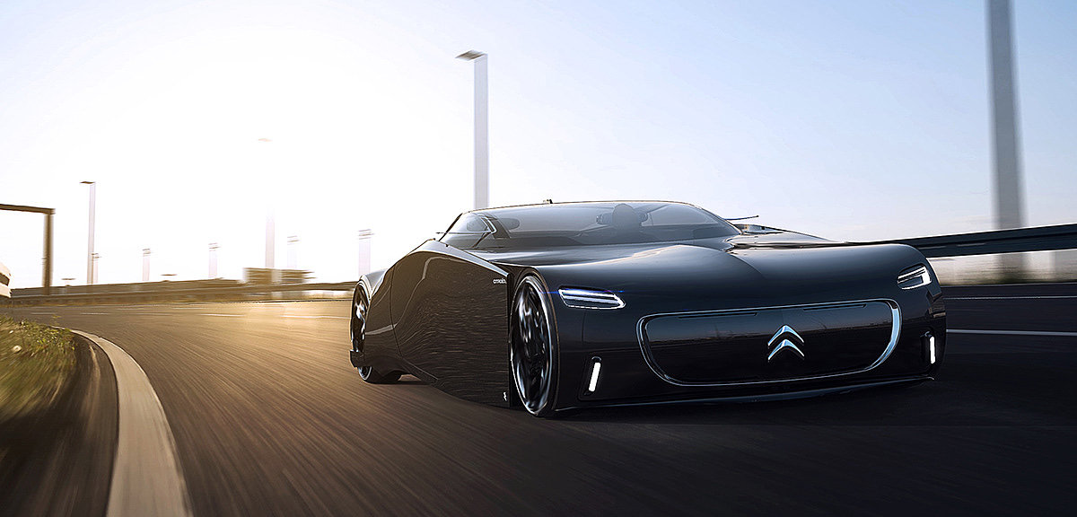 industrial design，vehicle，Citroen，Neutron Citrate，