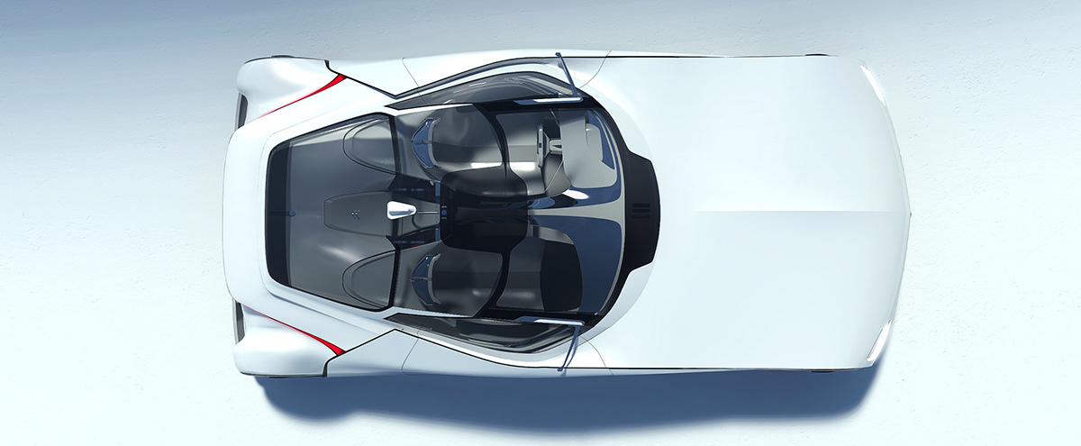 industrial design，vehicle，Citroen，Neutron Citrate，