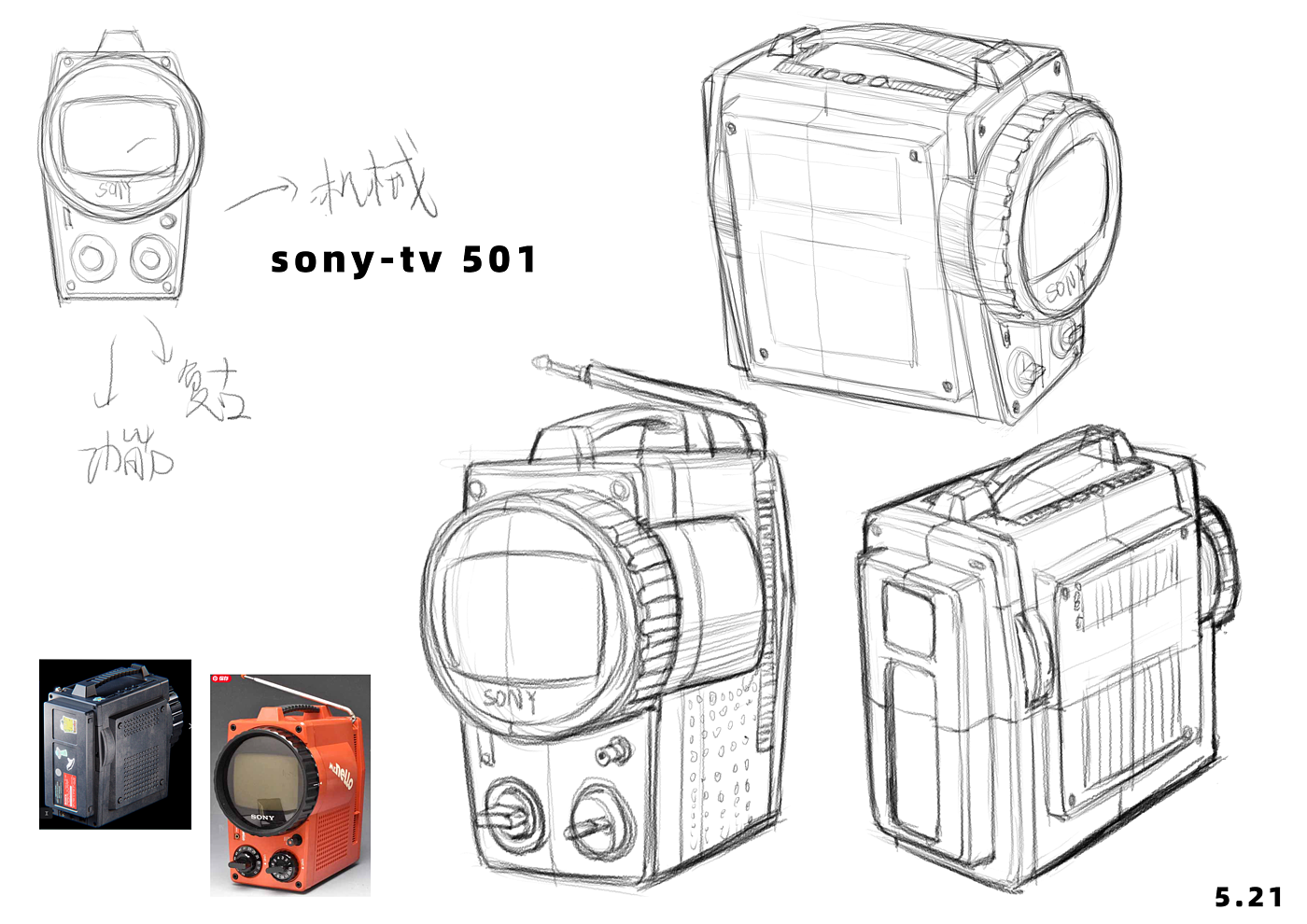 Hand drawn products，PS rendering，