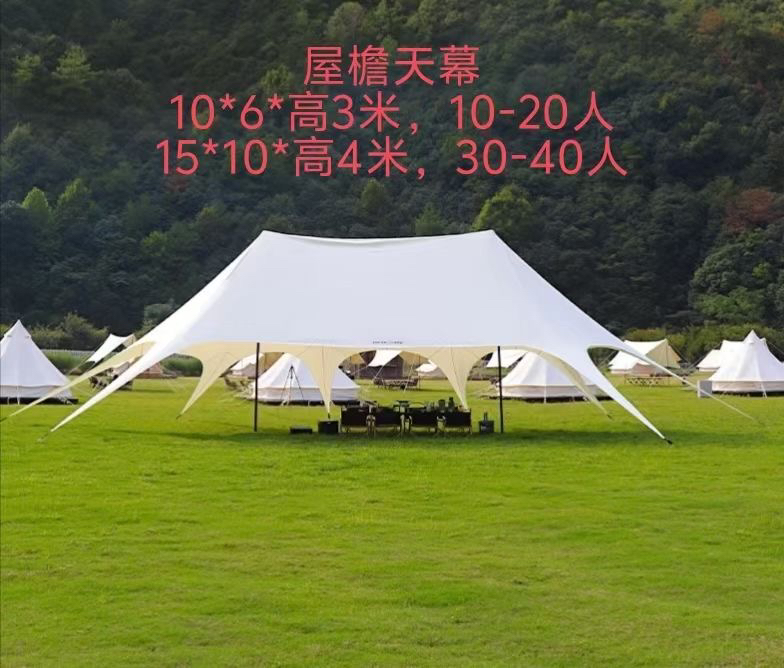 Okay, not much of a canopy.，