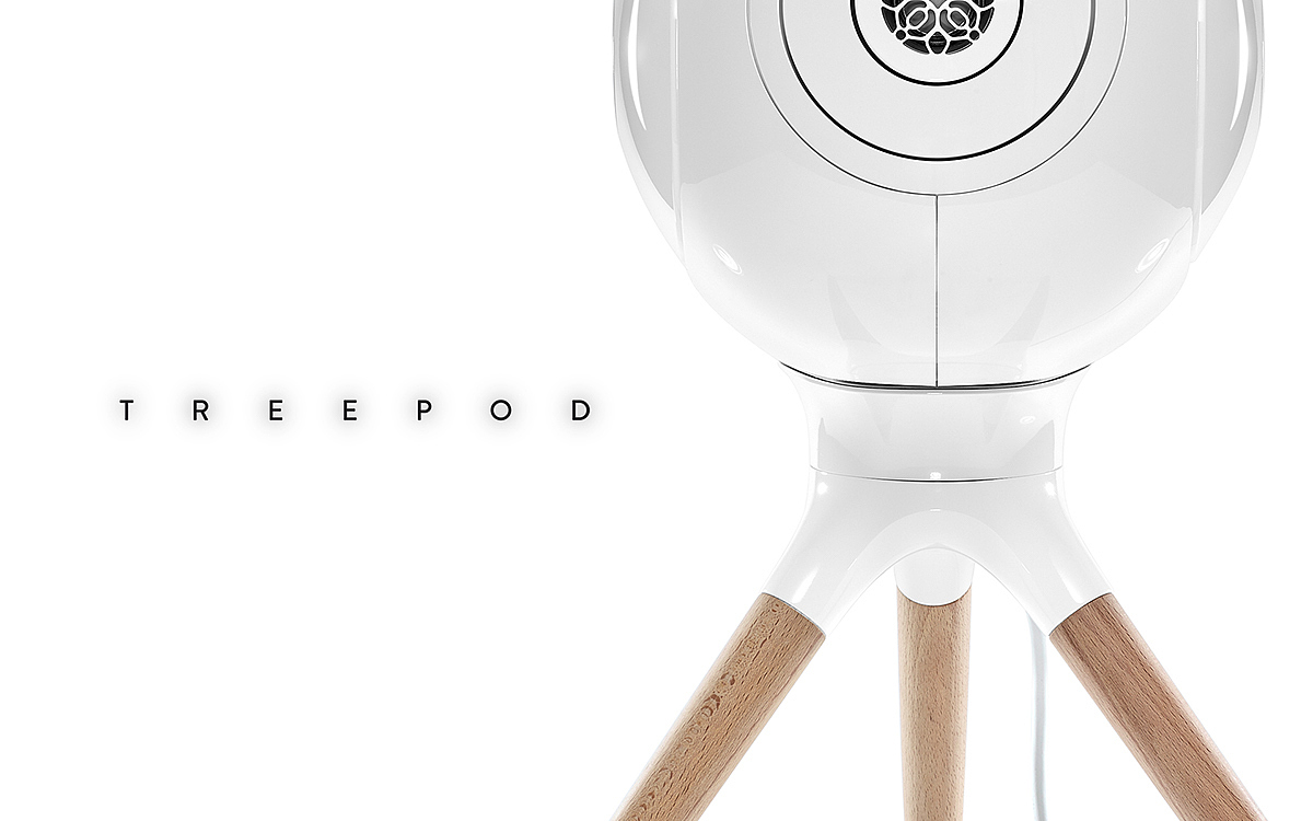 industrial design，product design，sound，Treepod，speaker，