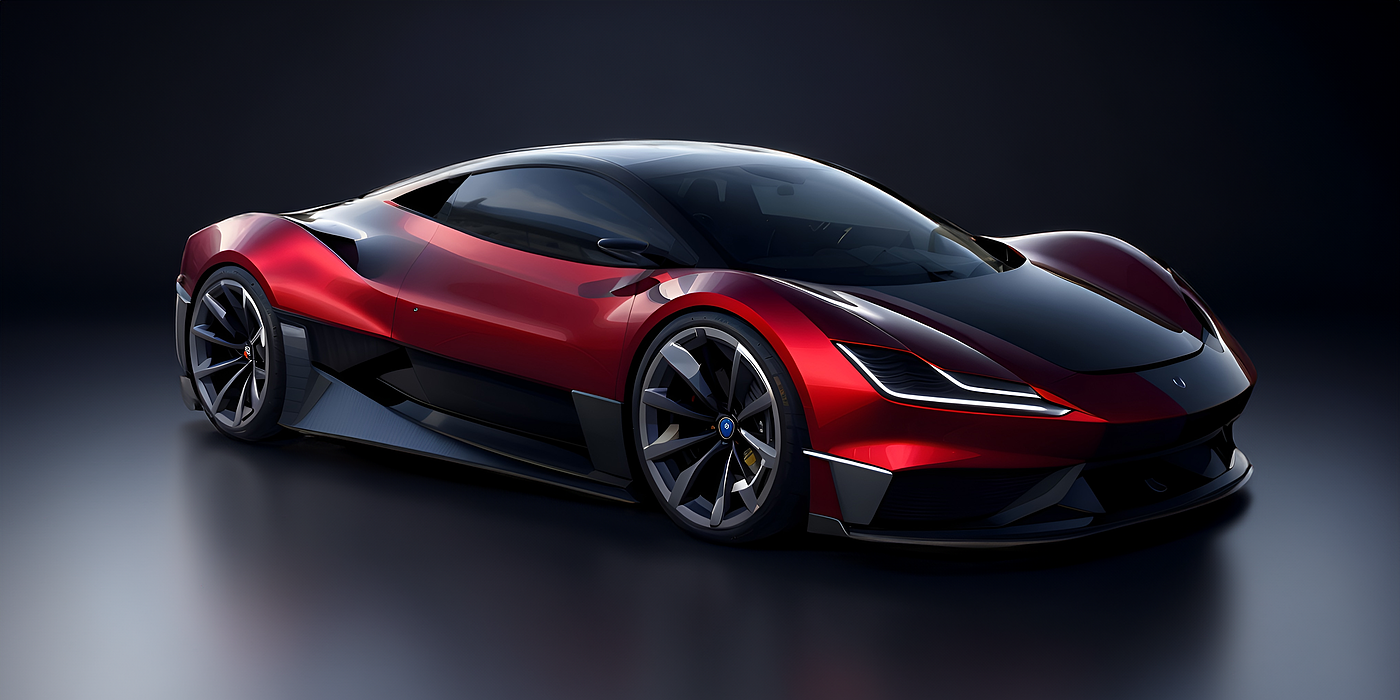 vehicle，Sports car，conceptual design，automobile，