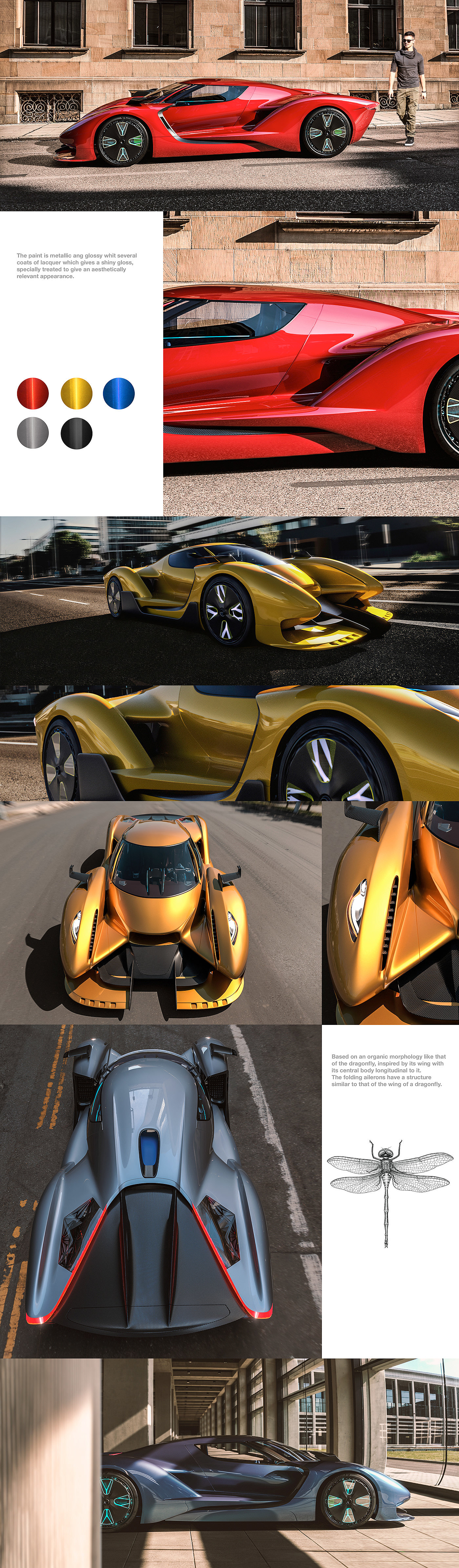 Sports car，vehicle，conceptual design，industrial design，