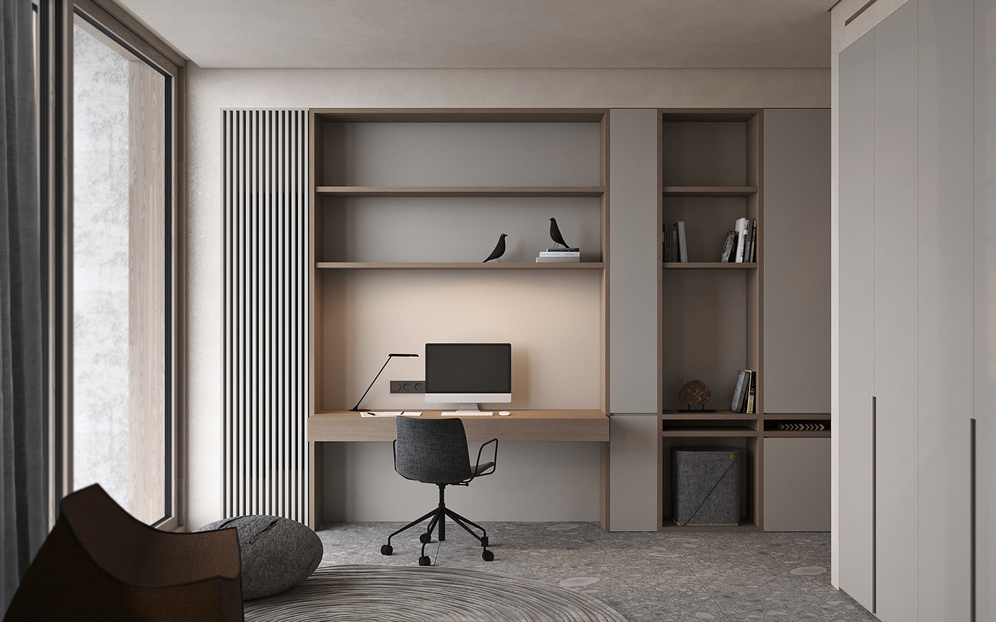 Interior design，conceptual design，Decoration，housing，3D modeling，