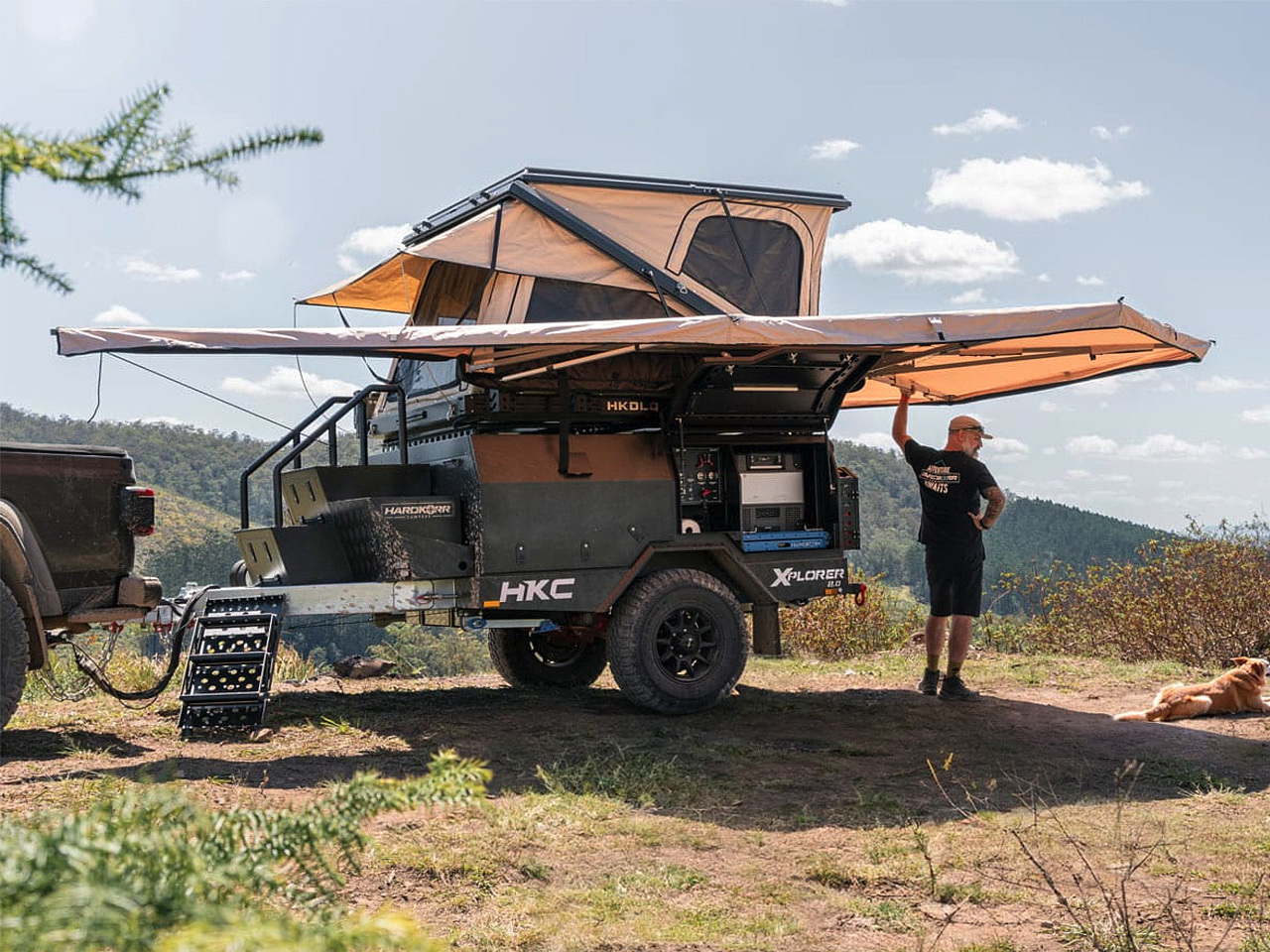 Compact，Off road Trailer，multi-function，Design，Outdoor cross-country，