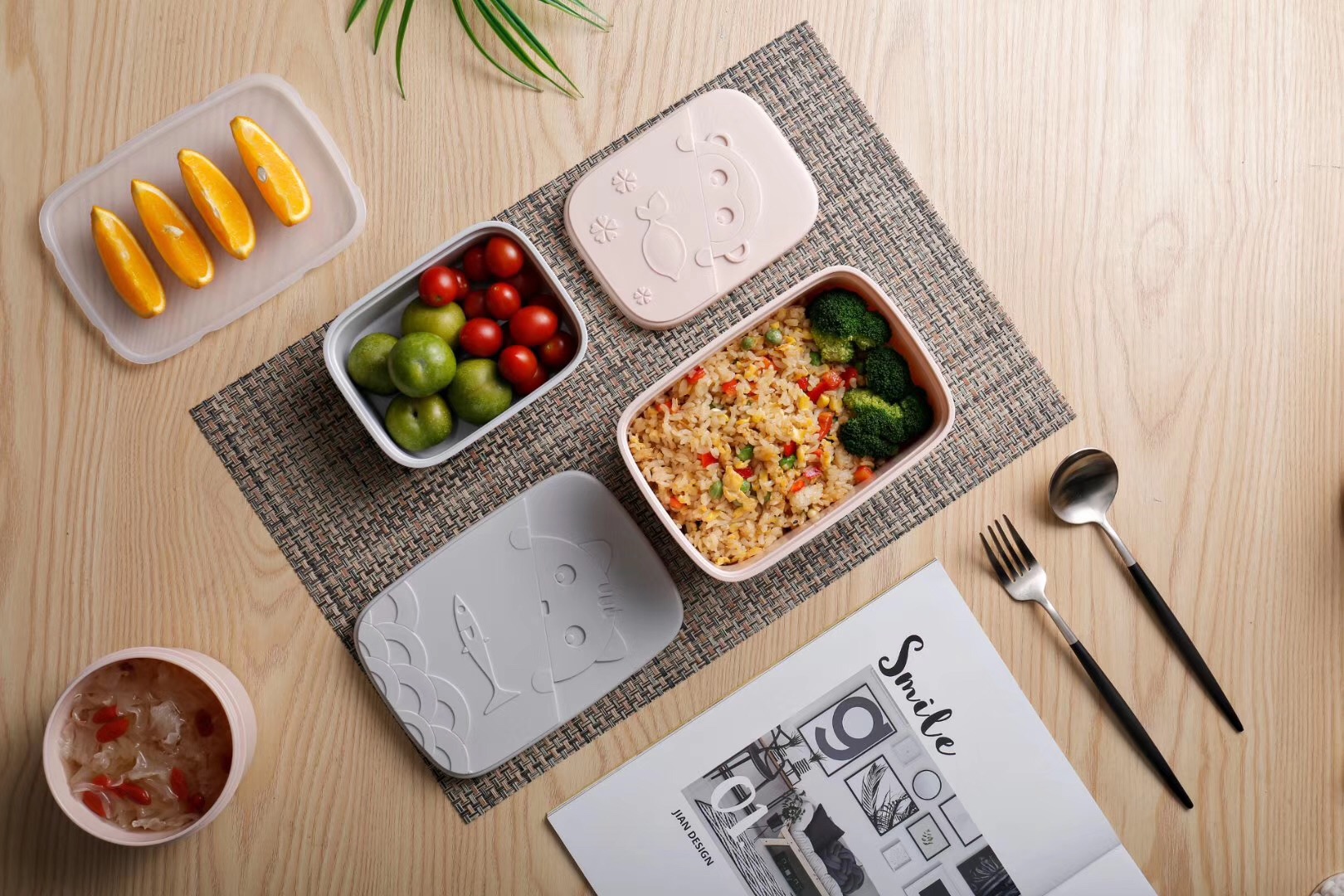 Lunch box，Receive，kitchen，Refrigerator，