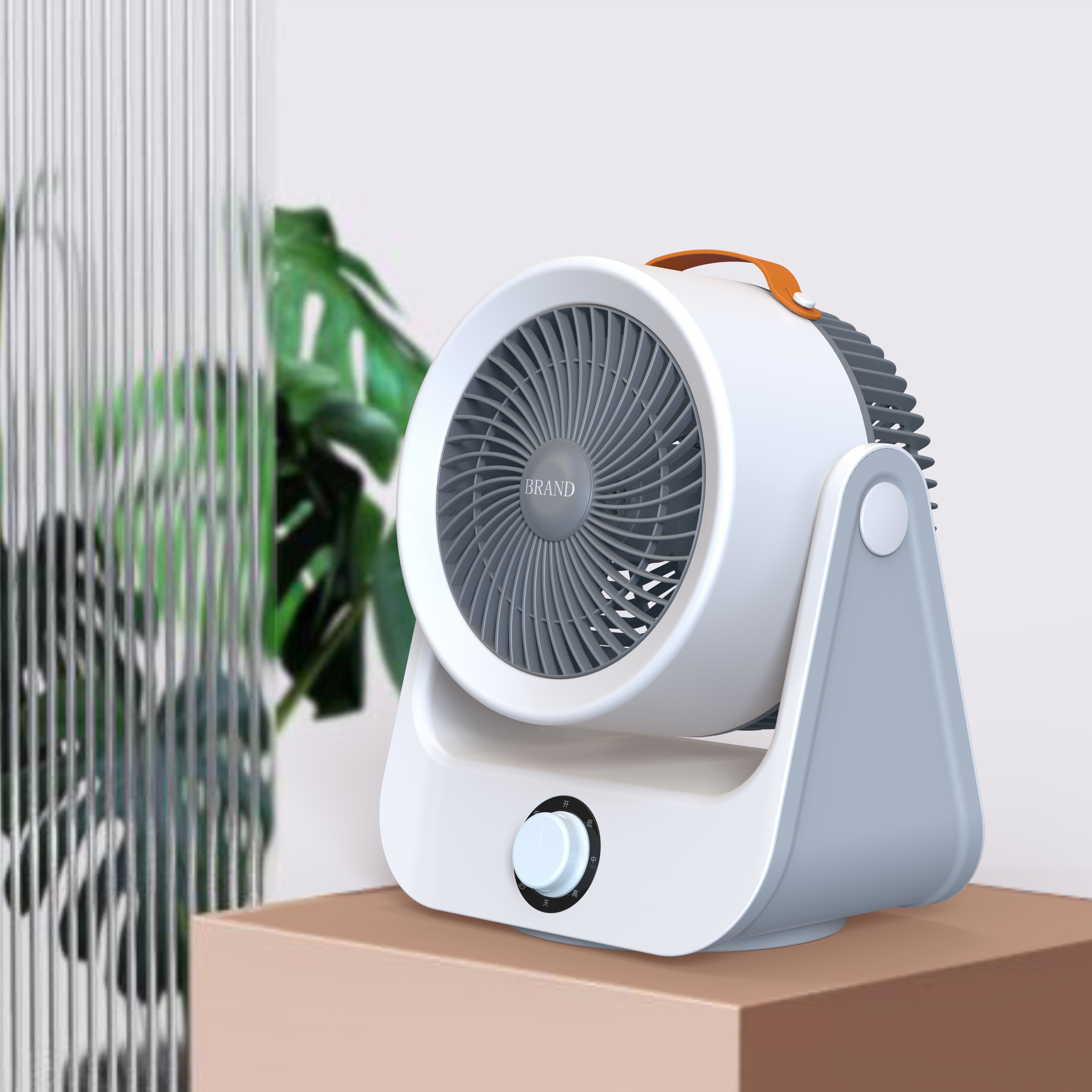 Desktop Circulating Fan，Circulation fan，product design，industrial design，Fan，