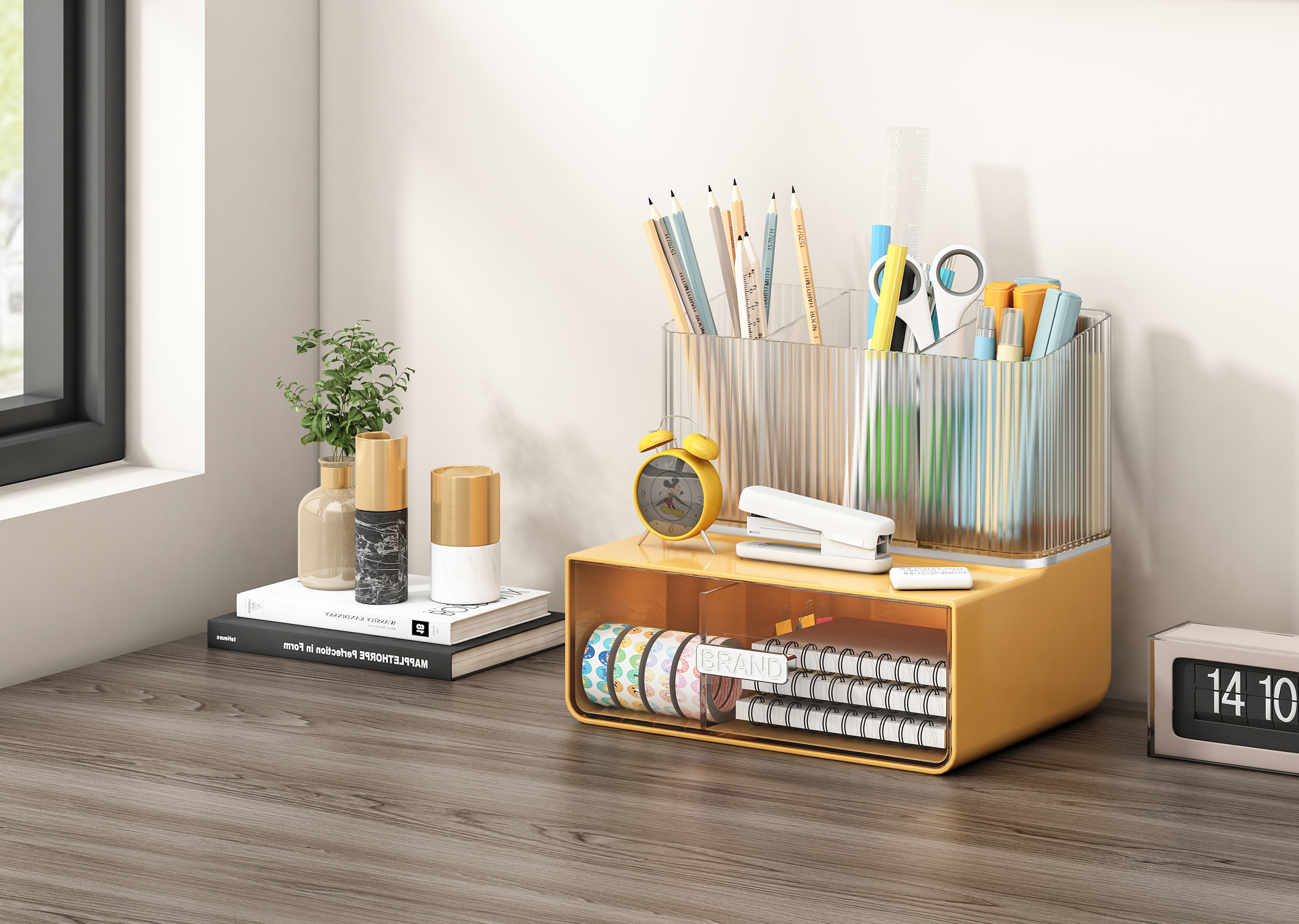 Pen container storage box，