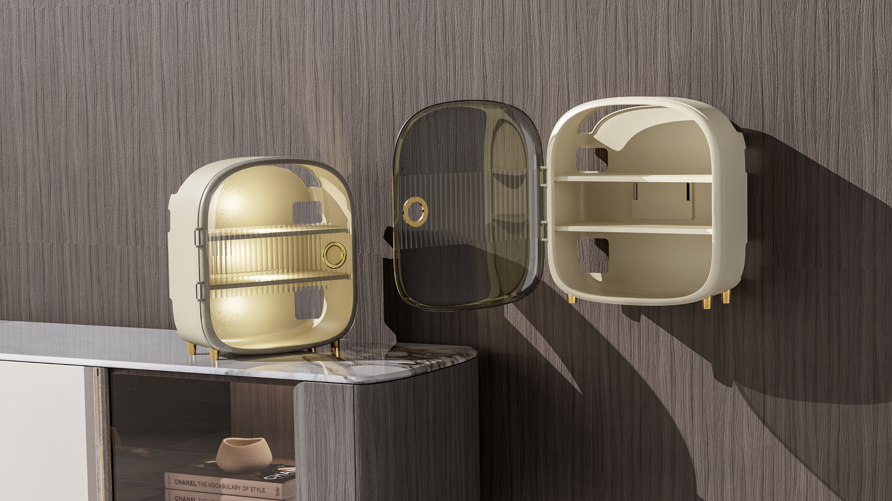 Router storage box，