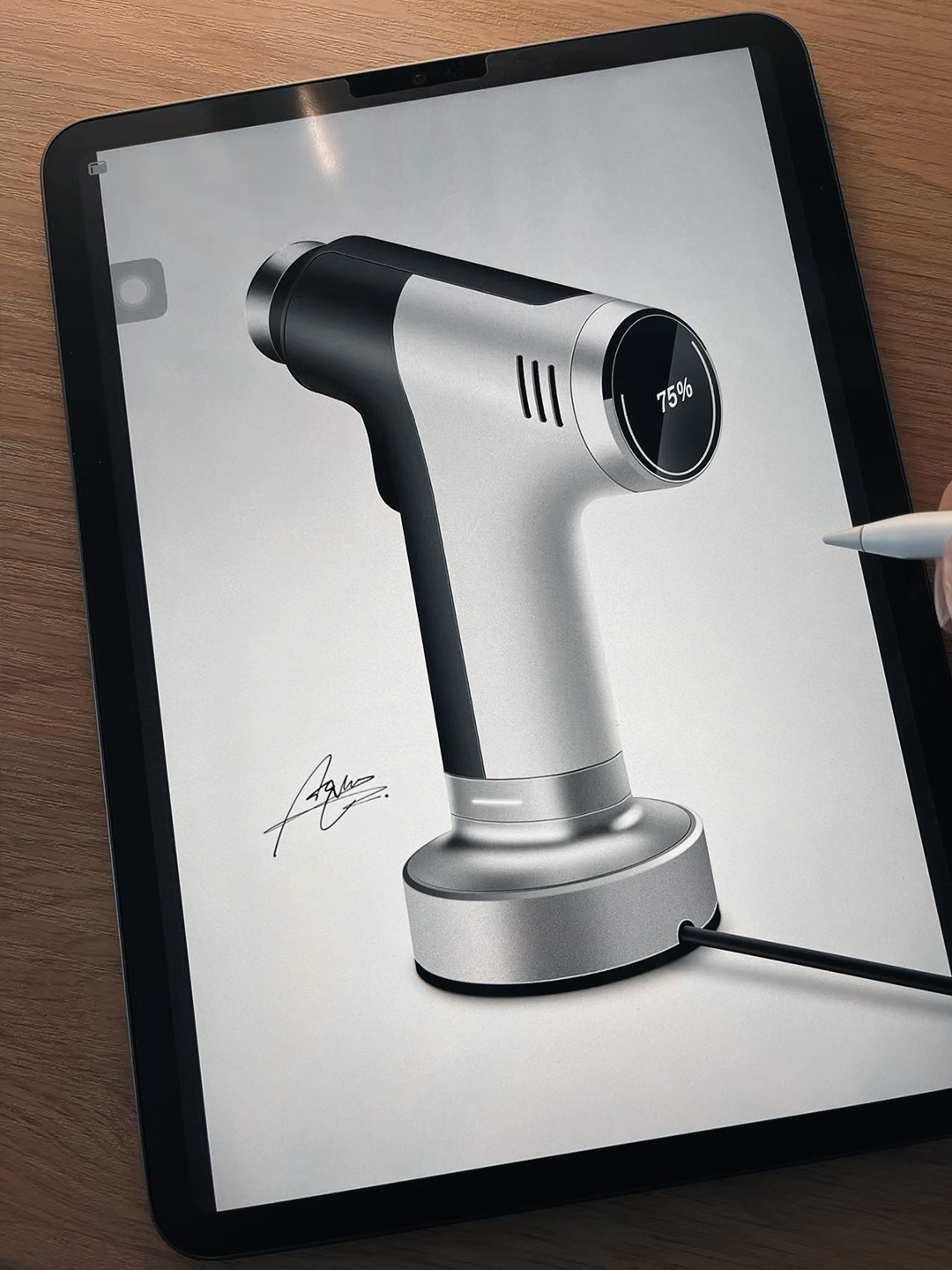 industrial design，Ubee ，Procreate，