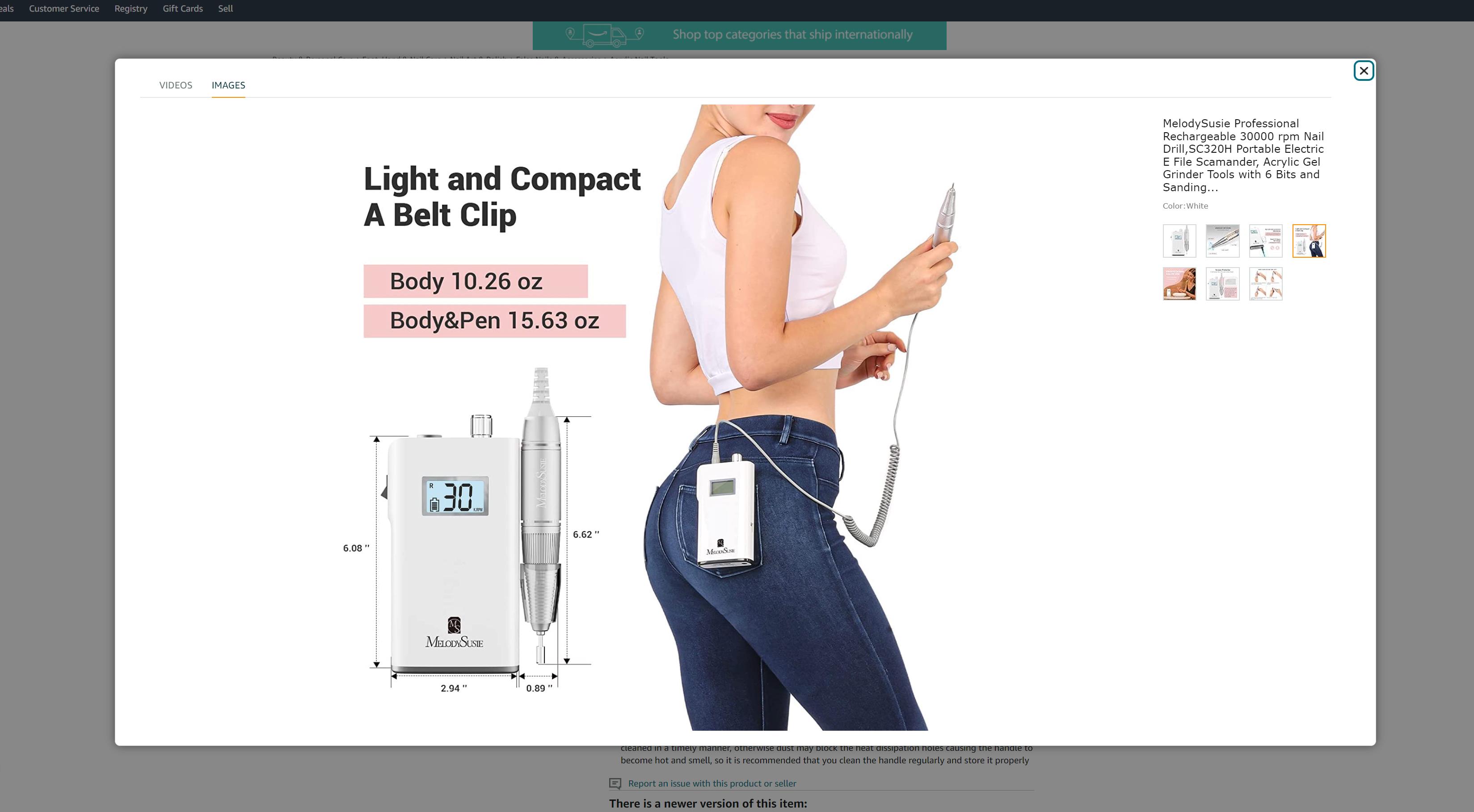 Sander Manicure Portable Power，Amazon at the forefront of similar sales，Classic design，Grinding machine，