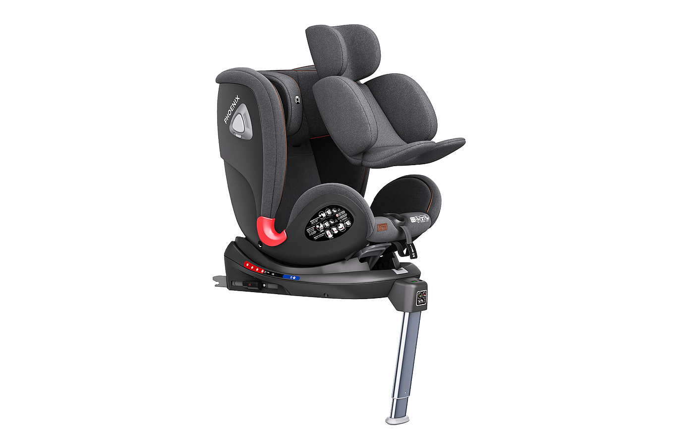 vehicle-use child safety seats，Safety seat product rendering，Product rendering，E-commerce details，3D rendering，Cross border E-commerce，Maternal and infant products，Blender rendering，