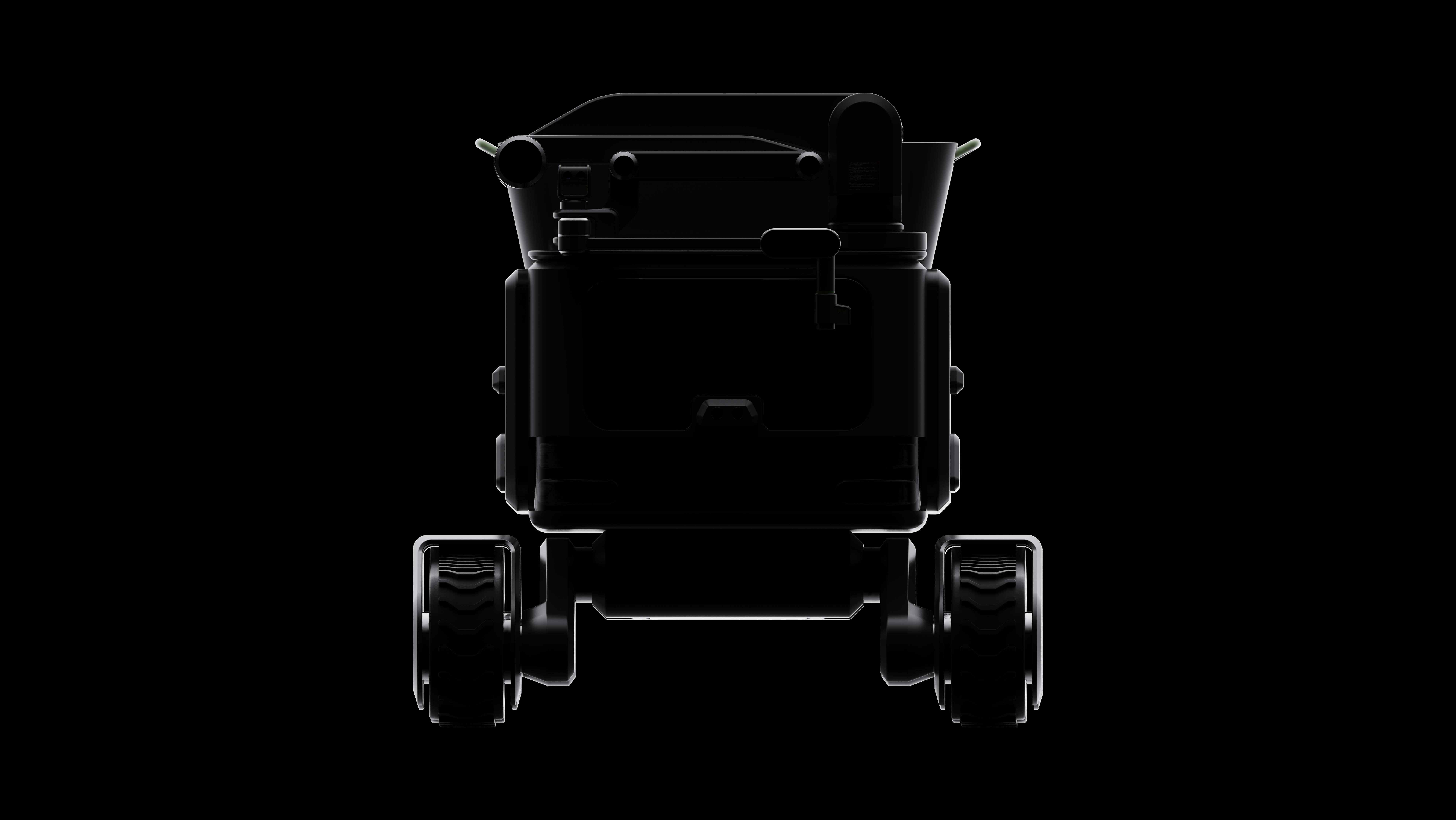 unmanned vehicle, big data, mechanical tools, minimalist, geometric metal，