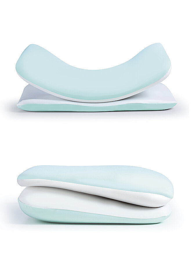 pillow，Pillow，Red dot award，Red Dot Award Case，Ergonomic pillow，