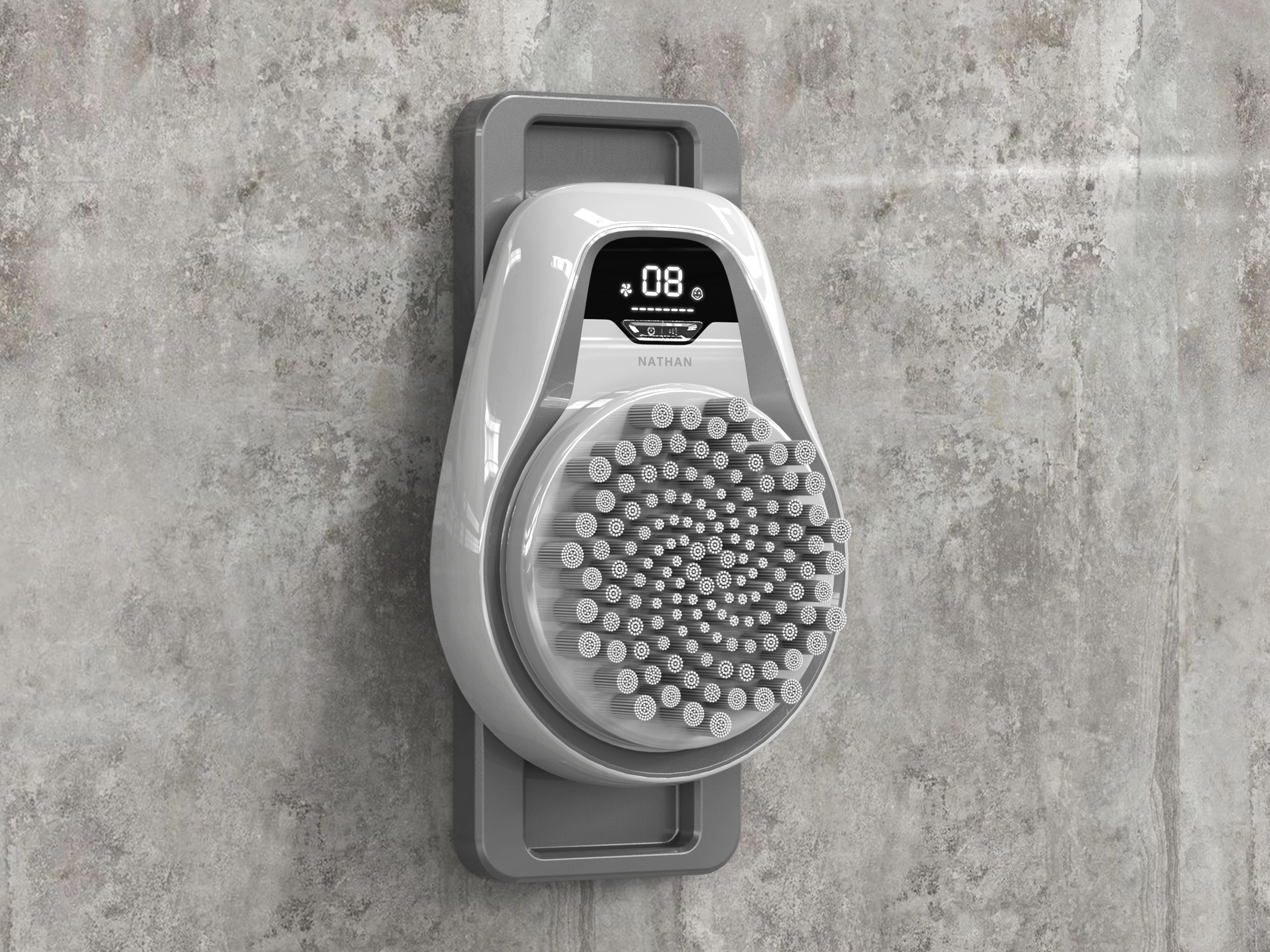 Bath brush，Electric bath brush，Wall-mounted bath brush，Household appliances，Clean electrical appliances，brush，Wall mounted，take a shower，