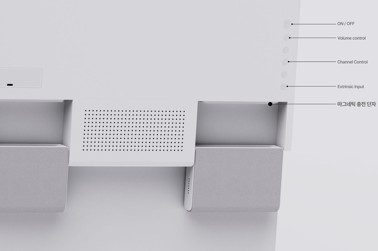 lg，television，product design，speaker，