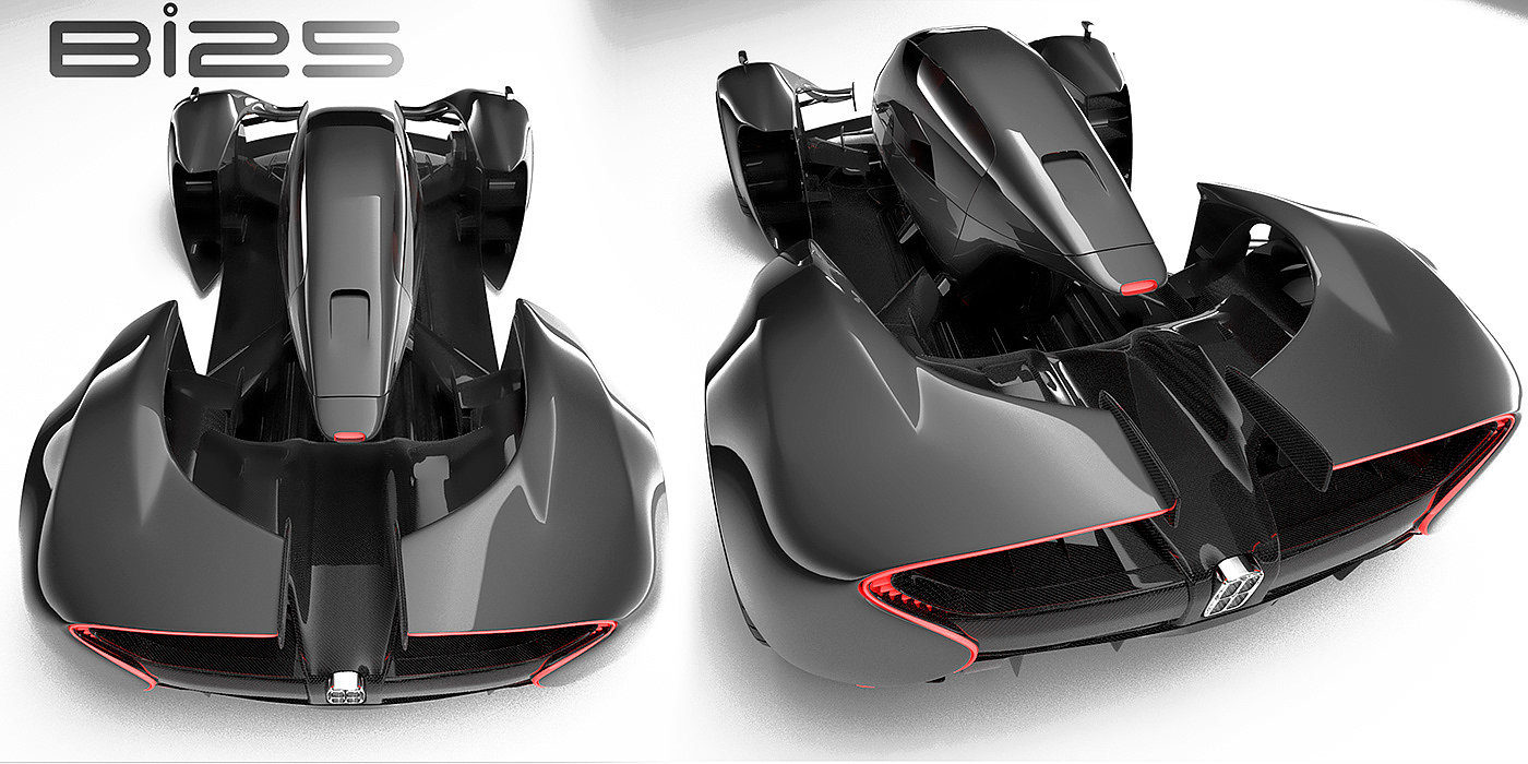 BI 25，conceptual design，Sports car，vehicle，