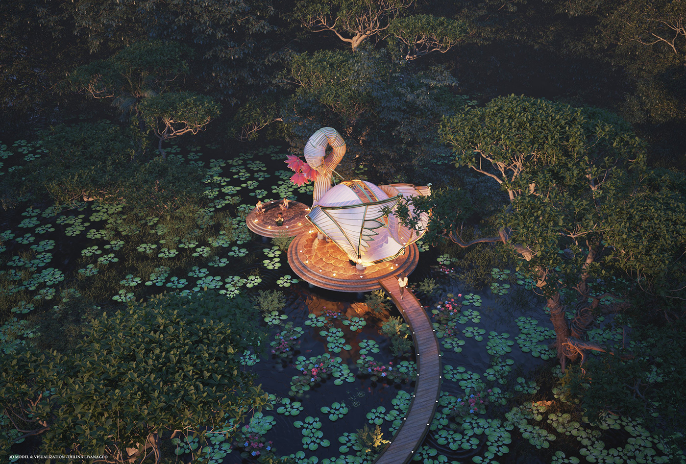 Yoga Pod，swan，yoga，Open space，