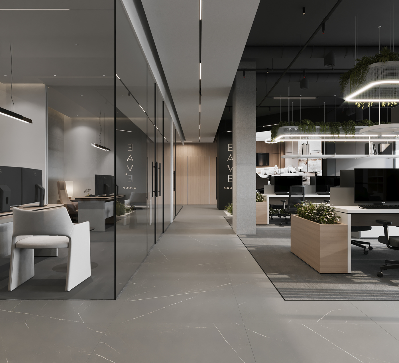 office，EAVE，modularization，