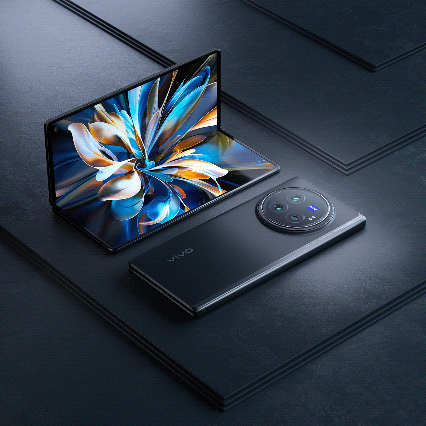 Folding screen，mobile phone，vivo，