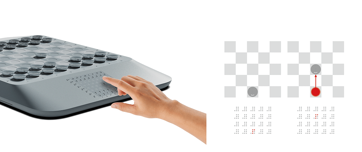 Dot Chess，braille，game，checkerboard，