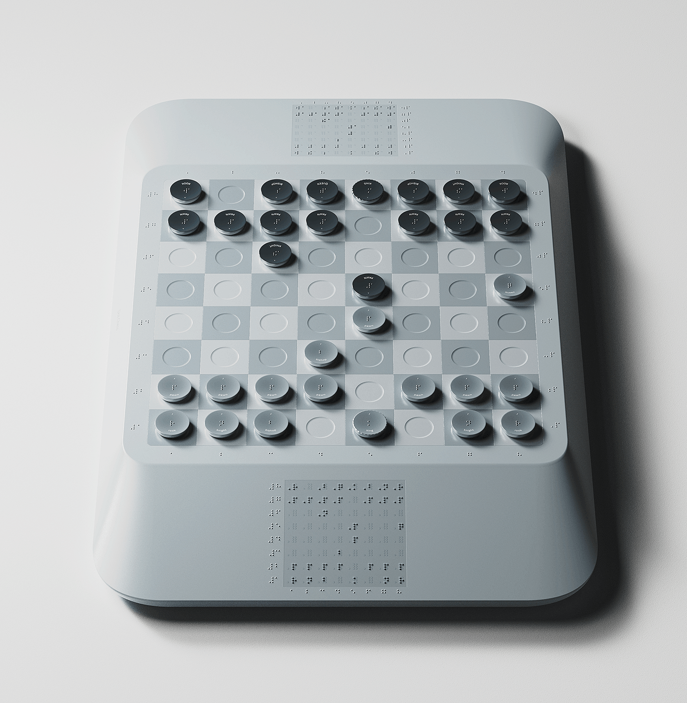 Dot Chess，braille，game，checkerboard，