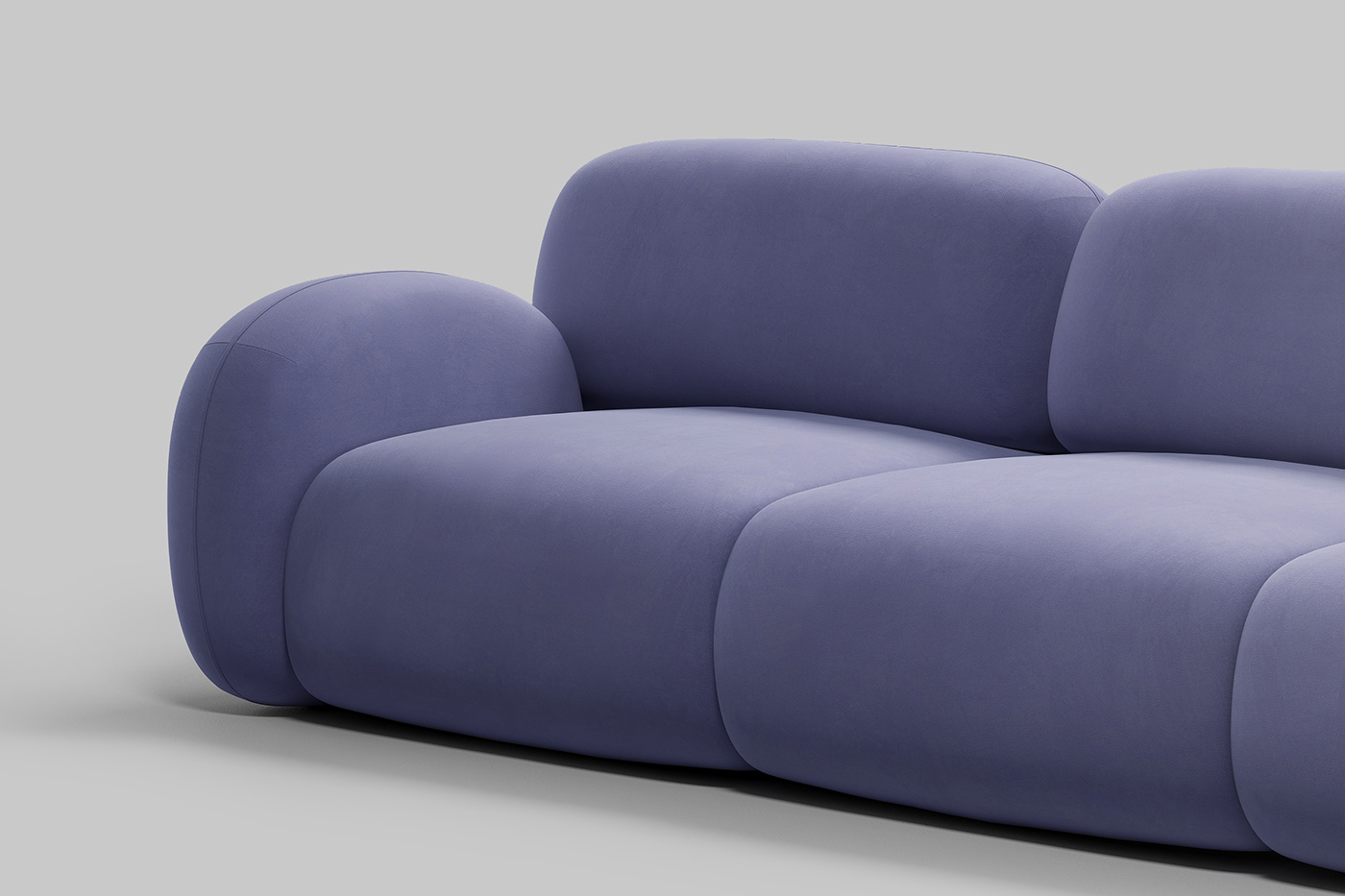 sofa，fold，Serene，comfortable，Minimalism，