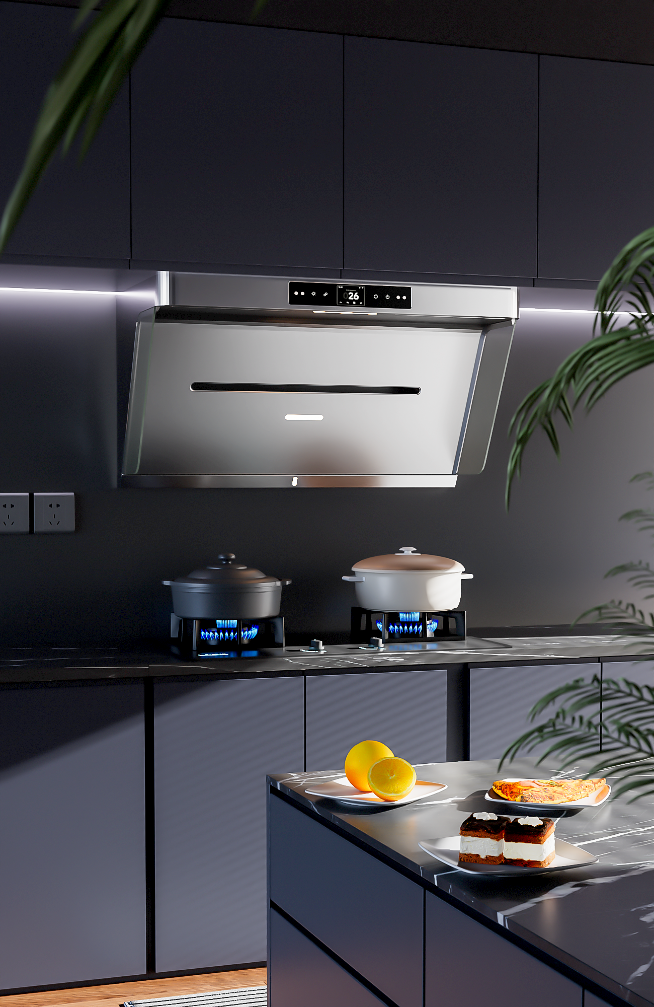 Appliances rendering，c4d，cr，modeling，Render，Scene construction，