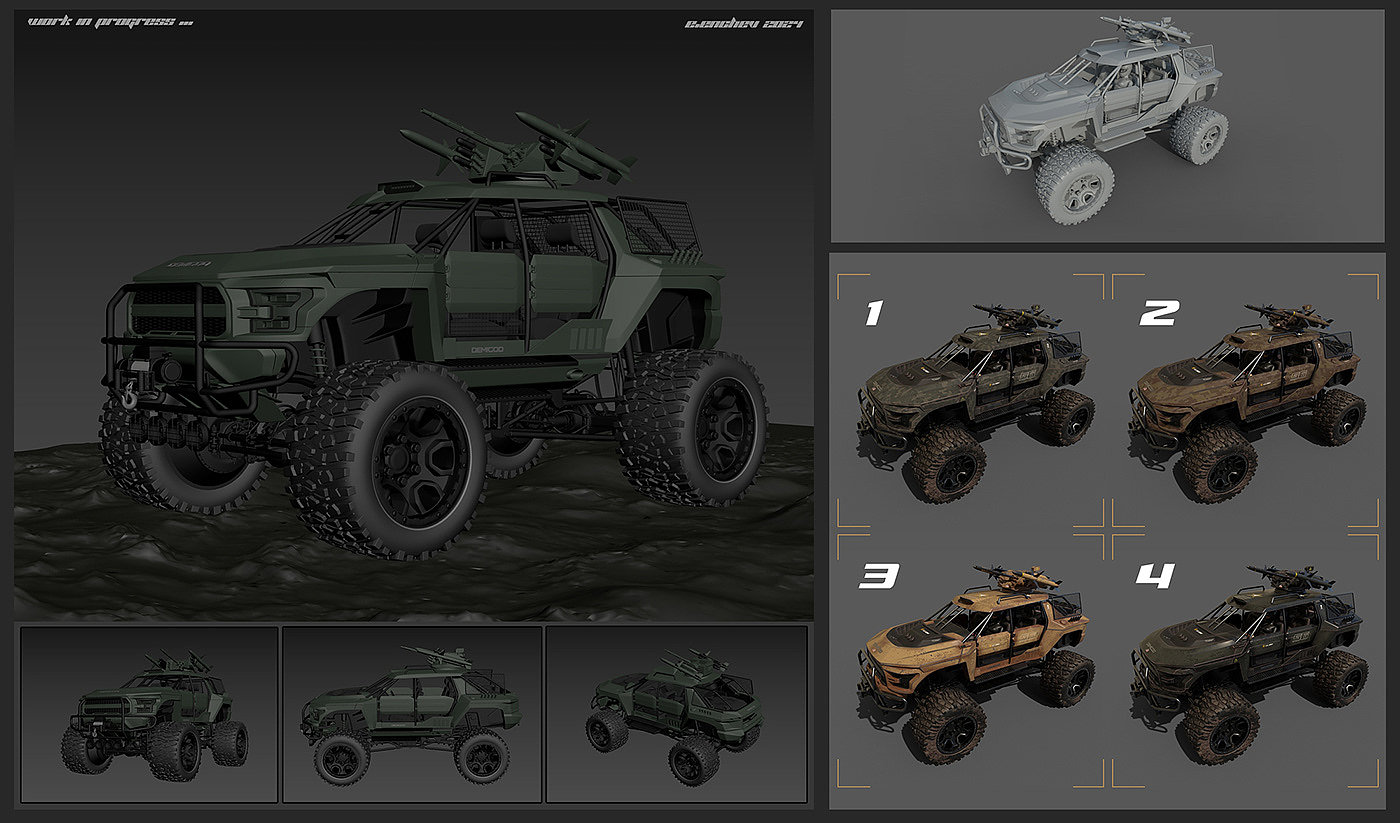 Off-road vehicle，military，automobile，