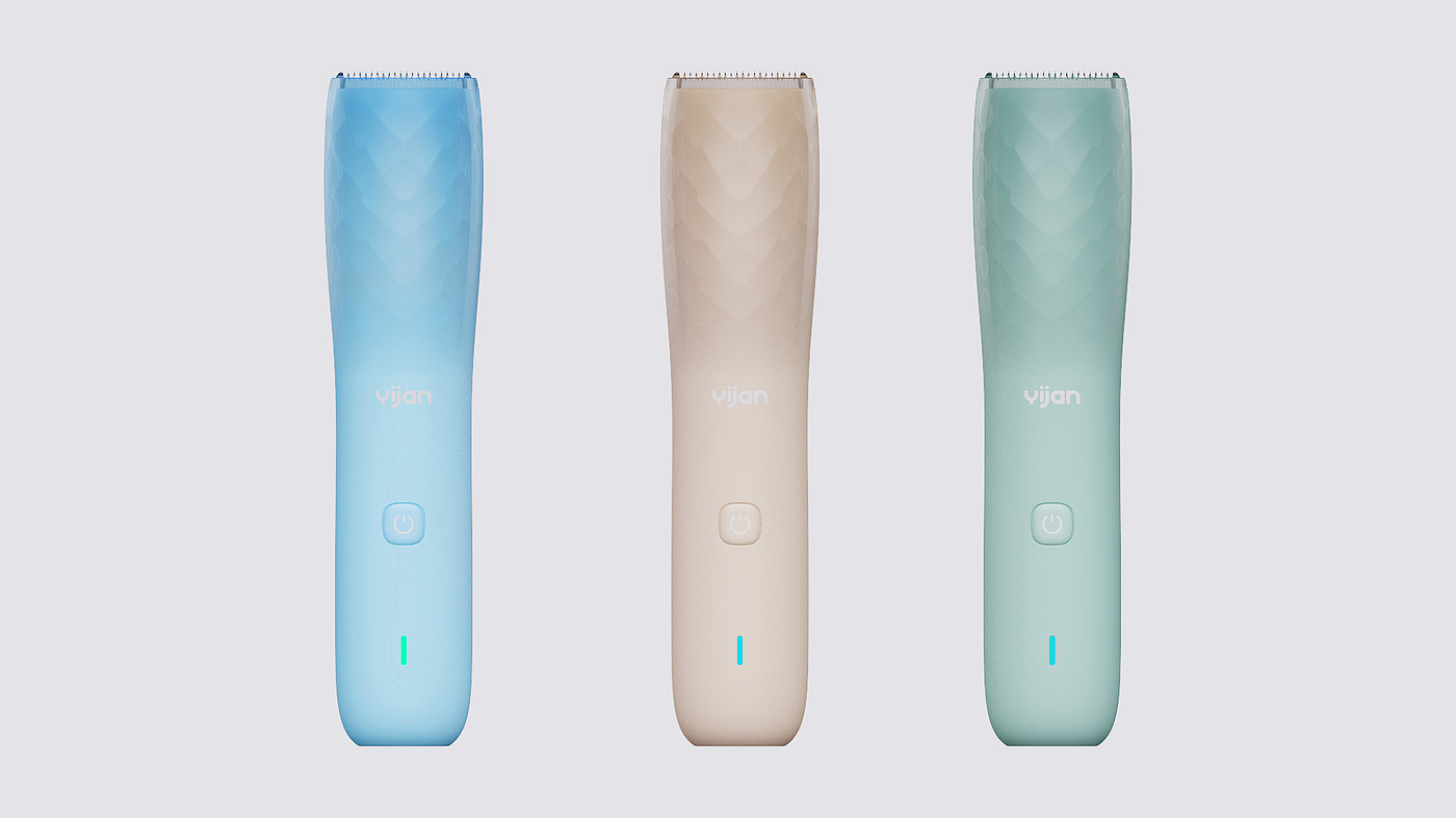 industrial design，Maternal and infant products，Barber，Children's products，Hair Clipper，Children's hair clipper，semi-permeable，gradient texture ，