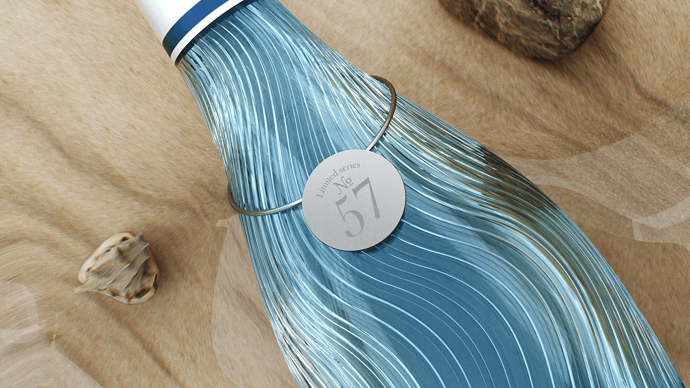 Miramare Prosecco，conceptual design，bottle，packing，color，