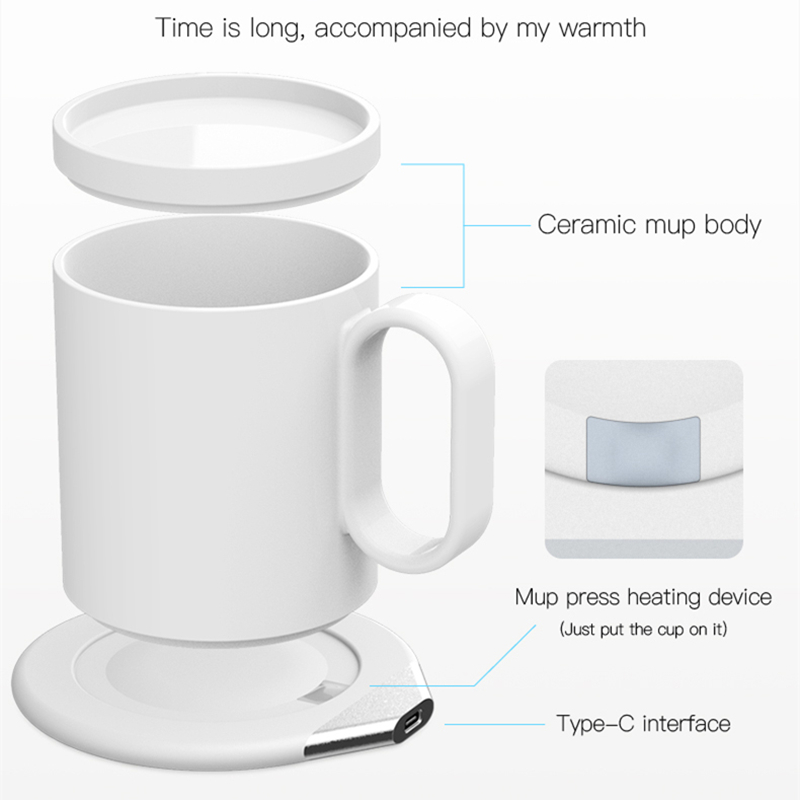 Intelligent thermos cup with wireless charging，